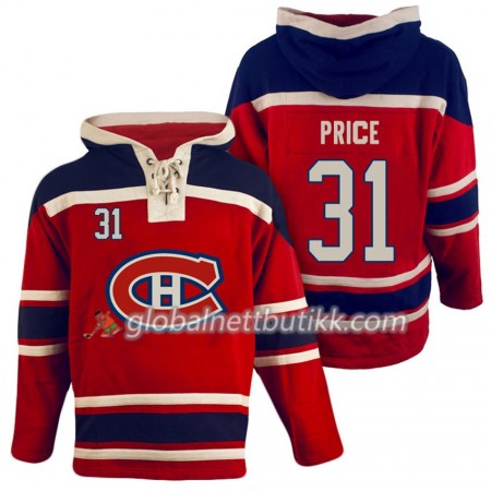 Montreal Canadiens Carey Price 31 Rød Sawyer Hooded Sweatshirt - Herre